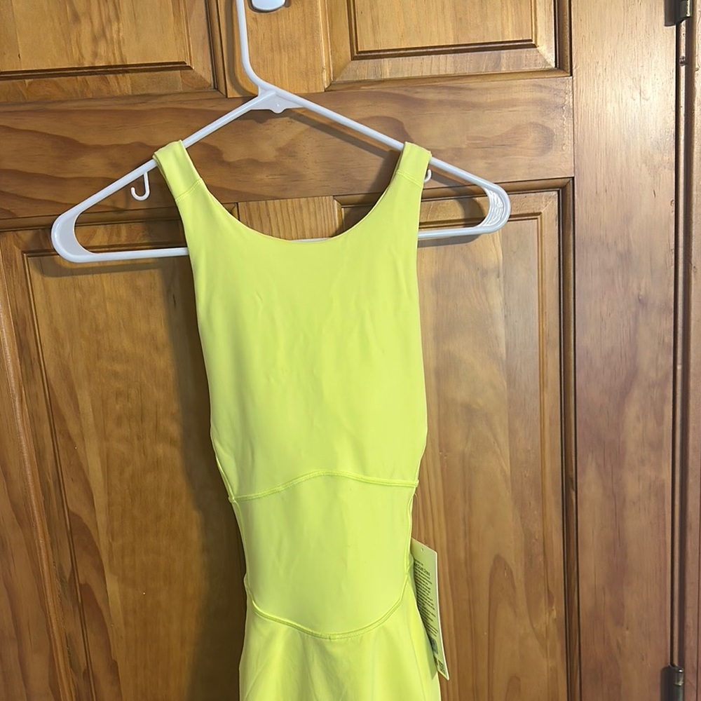 lululemon athletica Bright Yellow Tank Dress